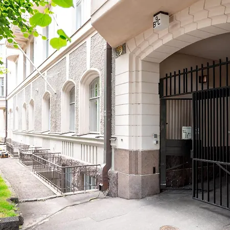 2ndhomes Exclusive In Ullanlinna With 4br Private Retreat Appartement